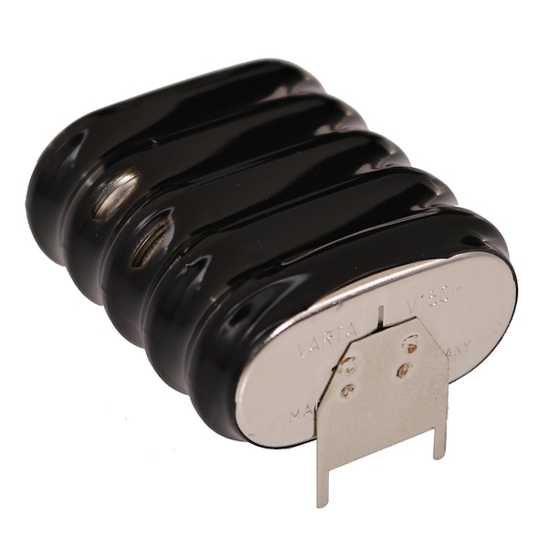 Exell Battery 5/V150H 3 Pin 6V 150mAh NiMH Battery 55615305059 5/V150H-3P - main